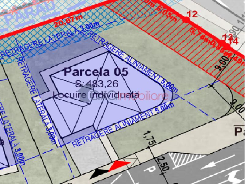 Teren de vanzare in Cluj-Napoca, cartier Borhanci